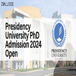 Presidency University PhD Admission 2024 Open